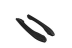 Splitters laterales traseros para BMW M6 E63