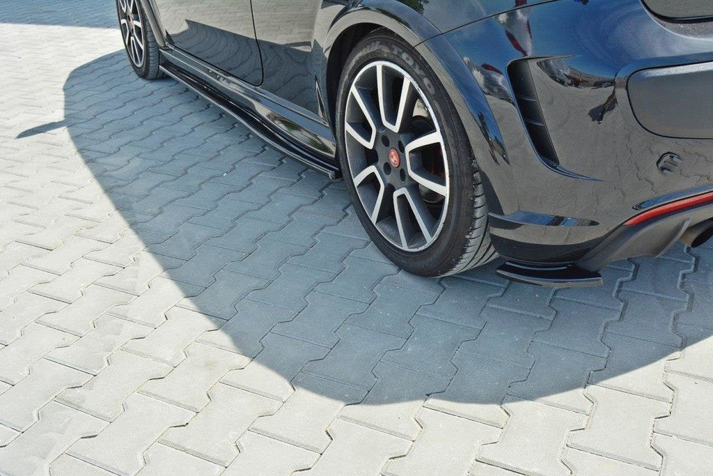 Splitters laterales traseros para Abarth Punto Evo