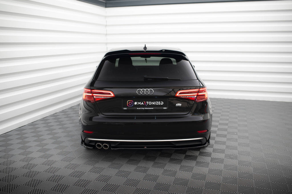 Splitters laterales traseros para Audi A3 Sportback 8V Facelift