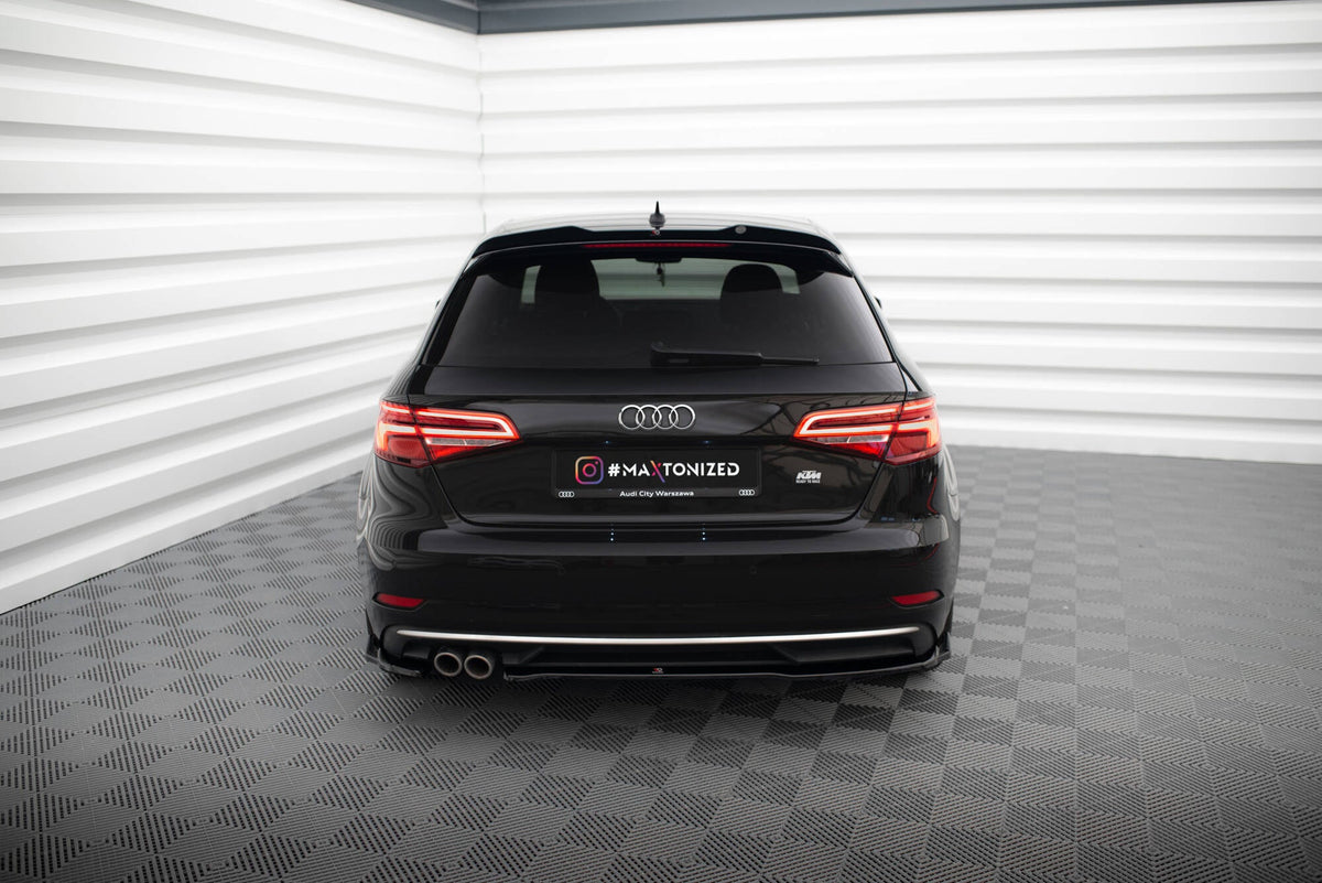 Splitters laterales traseros para Audi A3 Sportback 8V Facelift