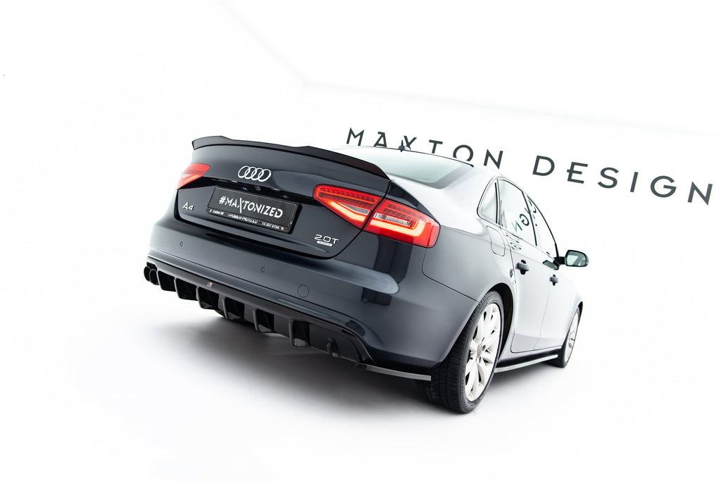 Splitters laterales traseros para Audi A4 B8 Facelift