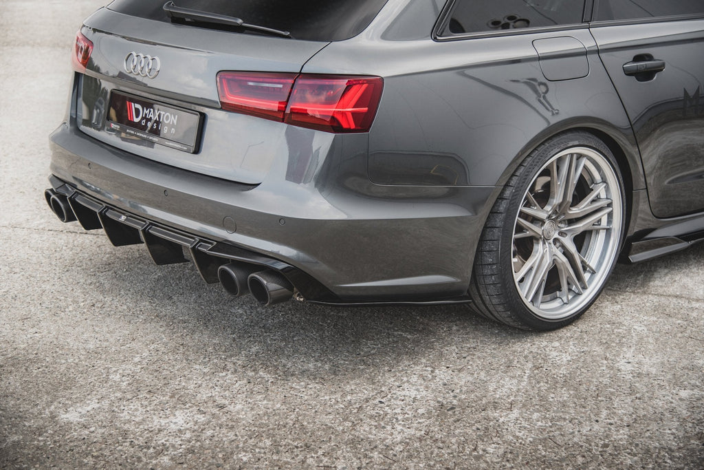 Splitters laterales traseros para Audi A6 / A6 C7 S-line/ S6 C7 Facelift