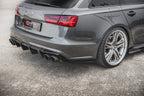 Splitters laterales traseros para Audi A6 / A6 C7 S-line/ S6 C7 Facelift