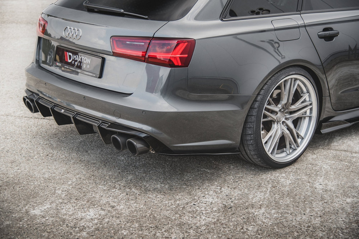 Splitters laterales traseros para Audi A6 / A6 C7 S-line/ S6 C7 Facelift