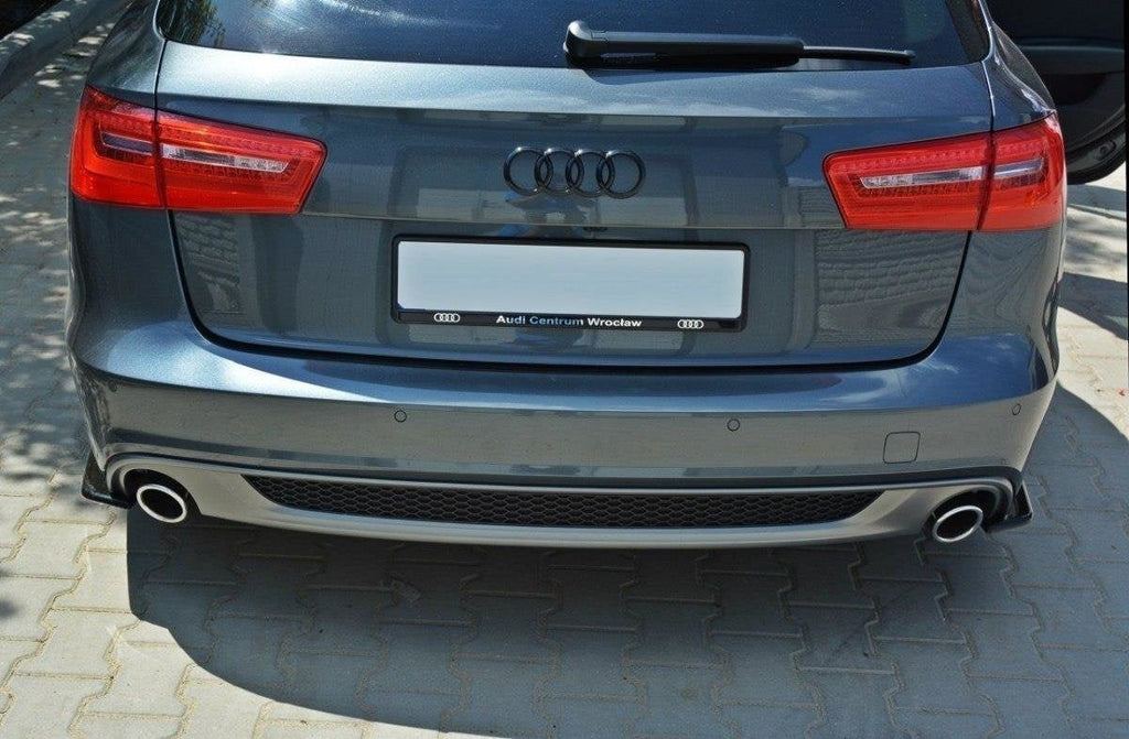 Splitters laterales traseros para Audi A6 C7 S-LINE