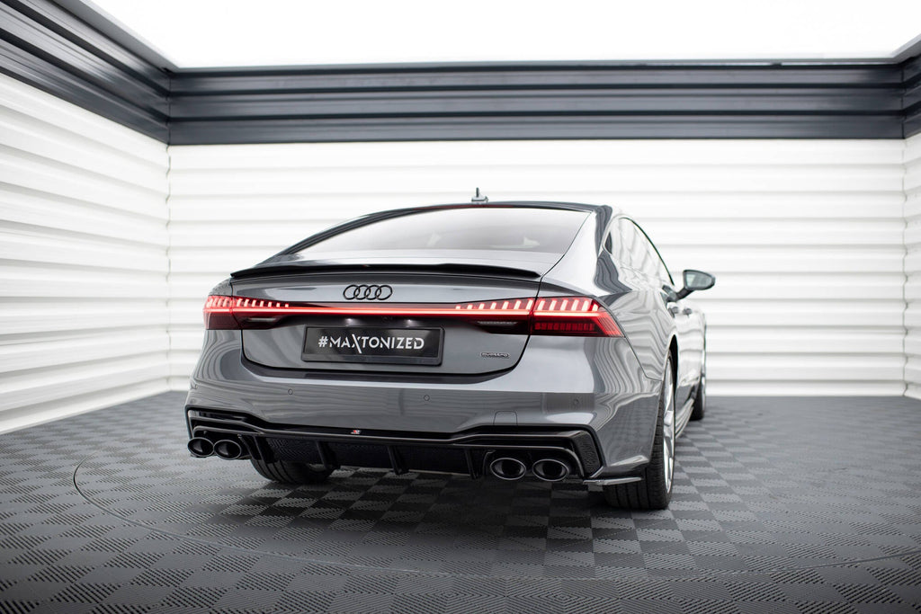 Splitters laterales traseros para Audi A7 S-Line C8 / S7 C8 / C8 Facelift / S7 Facelift