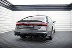 Splitters laterales traseros para Audi A7 S-Line C8 / S7 C8 / C8 Facelift / S7 Facelift