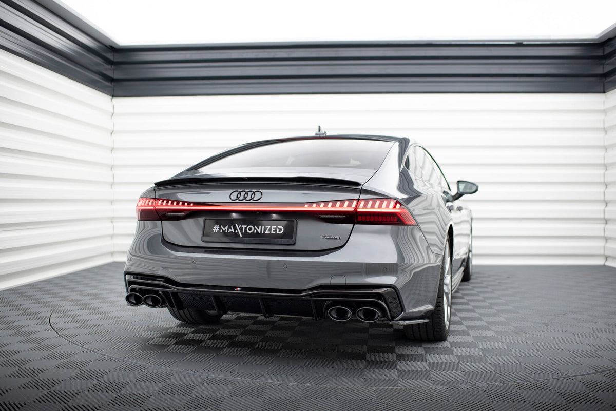 Splitters laterales traseros para Audi A7 S-Line C8 / S7 C8 / C8 Facelift / S7 Facelift