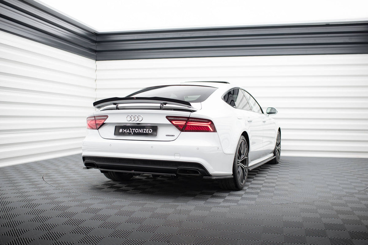 Splitters laterales traseros para Audi A7 S-Line Facelift