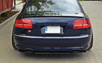 Splitters laterales traseros para Audi A8 W12 D3