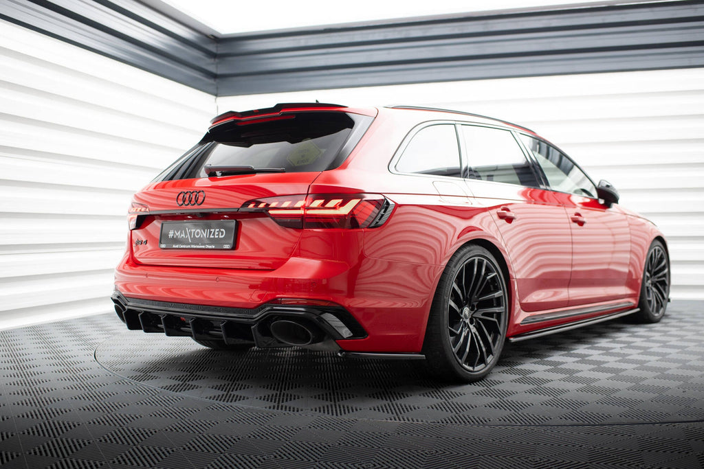 Splitters laterales traseros para Audi RS4 B9 / B9 Facelift