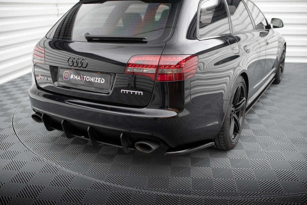 Splitters laterales traseros para Audi RS6 Avant C6