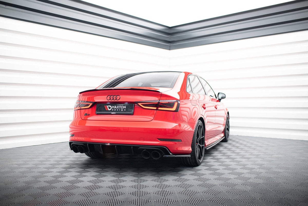 Splitters laterales traseros para Audi S3 Sedan 8V