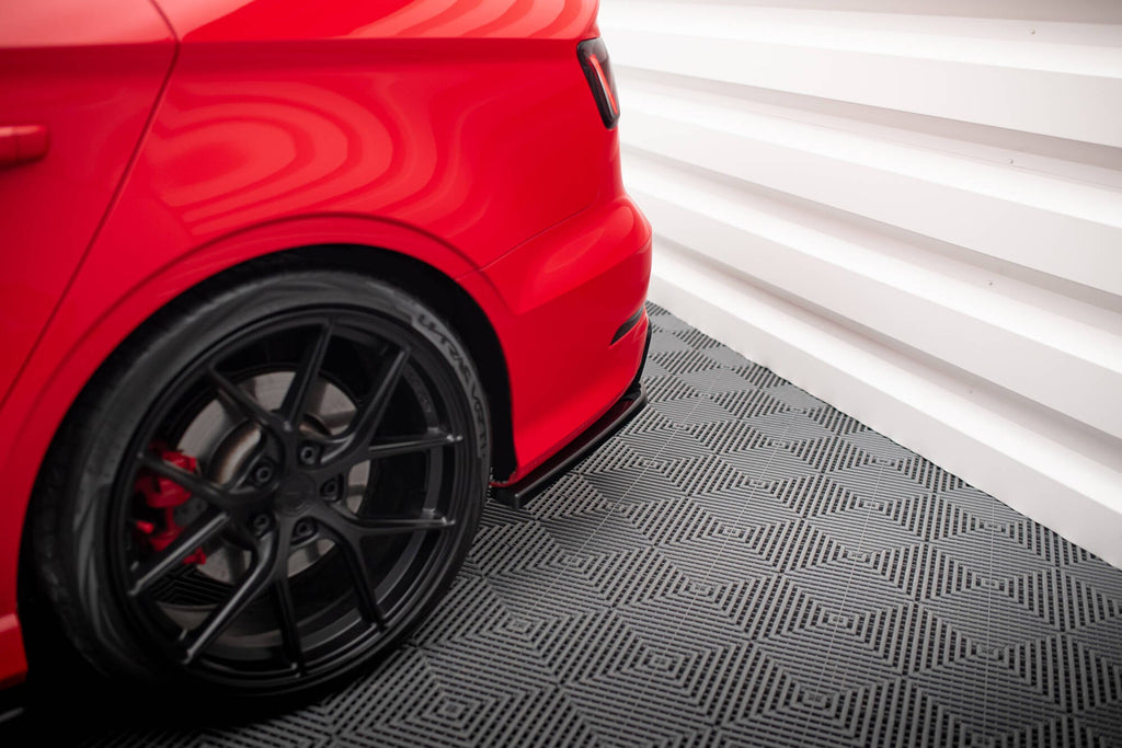 Splitters laterales traseros para Audi S3 Sedan 8V