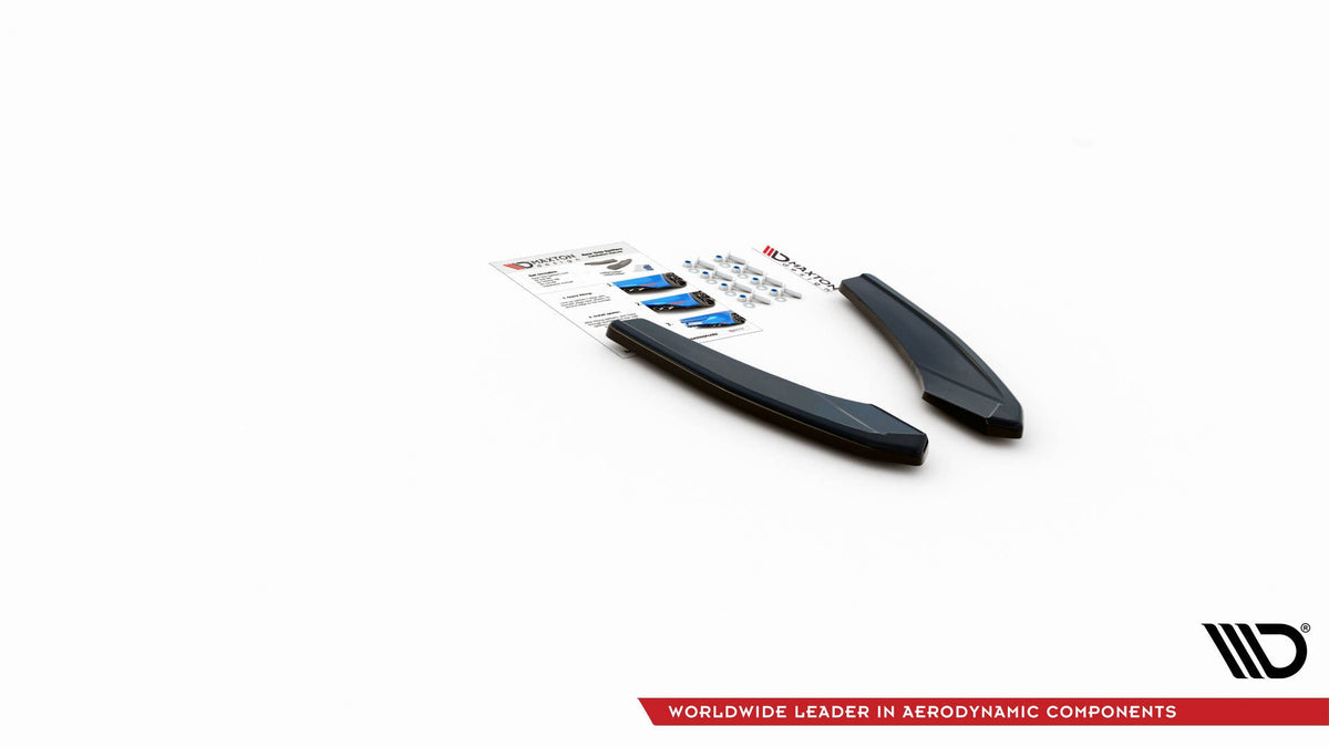 Splitters laterales traseros para Audi S3 Sedan 8Y
