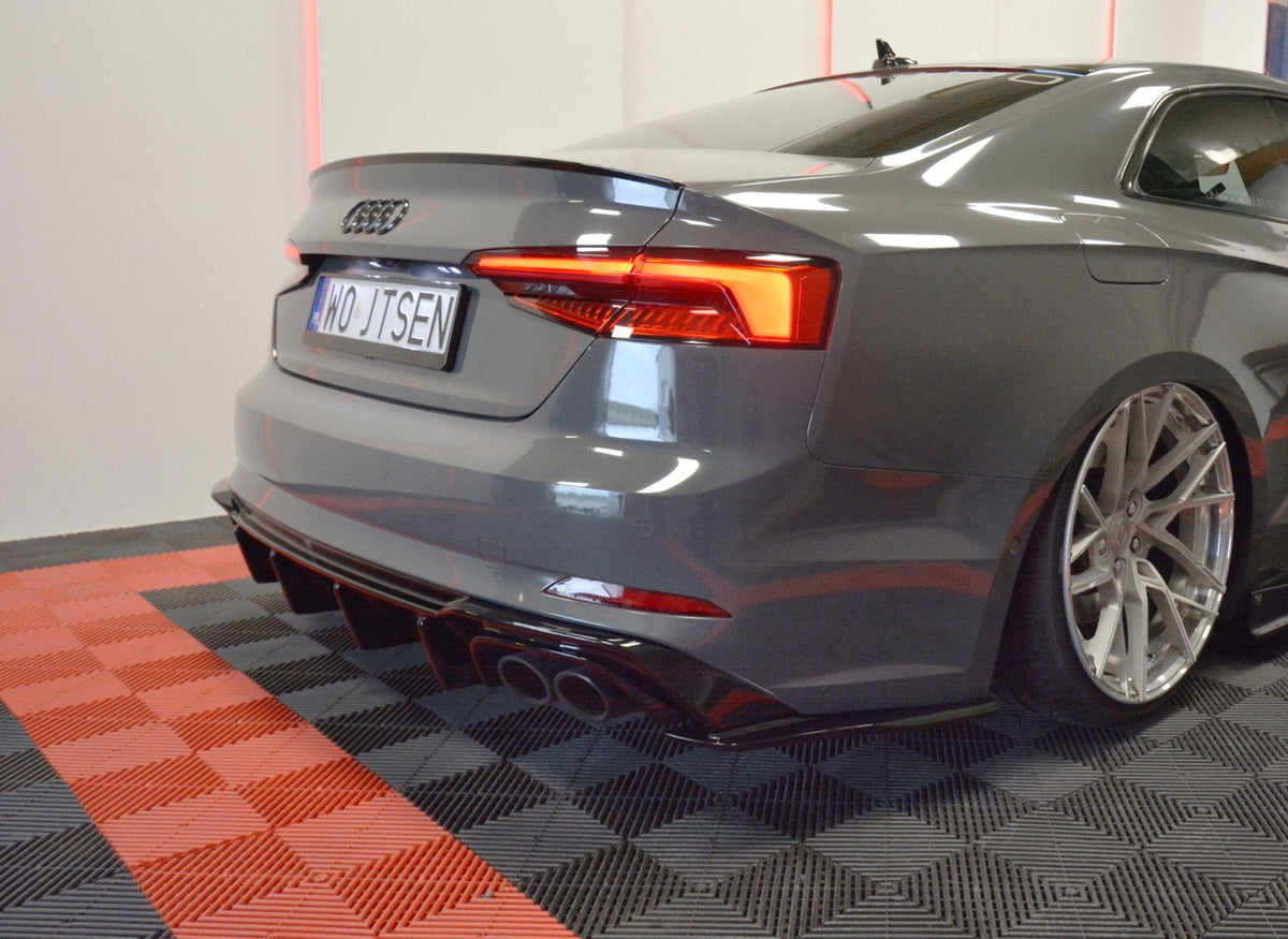 Splitters laterales traseros para Audi S5 F5 Coupe