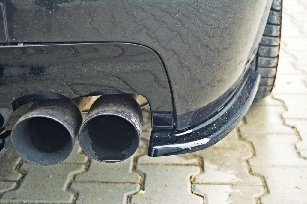 Splitters laterales traseros para BMW 5 M-Pack Sedan /Touring F10/F11 (fits two double Exhaust ends)