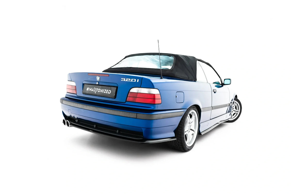 Splitters laterales traseros para BMW M3 / 3 M-Pack Coupe / Cabrio E36