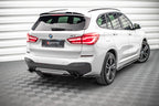 Splitters laterales traseros para BMW X1 M-Pack F48 / F48 Facelift