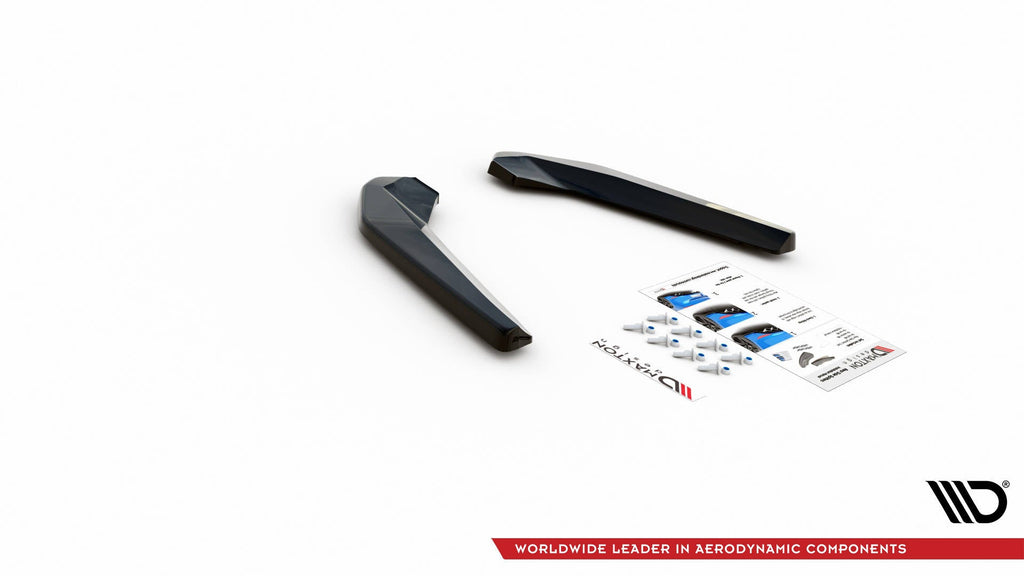 Splitters laterales traseros para BMW X1 M-Pack F48 / F48 Facelift