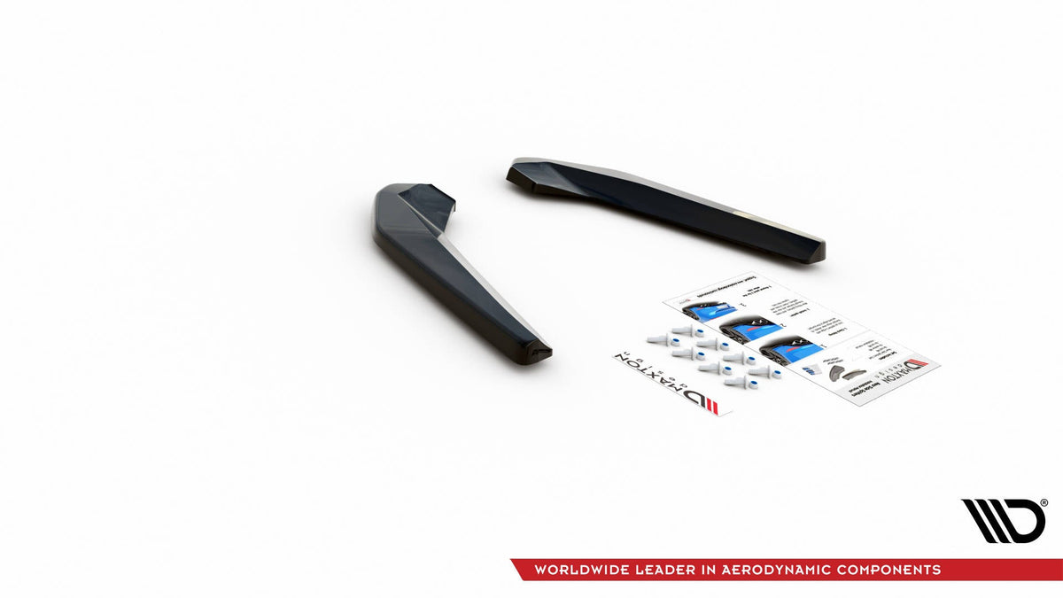 Splitters laterales traseros para BMW X1 M-Pack F48 / F48 Facelift