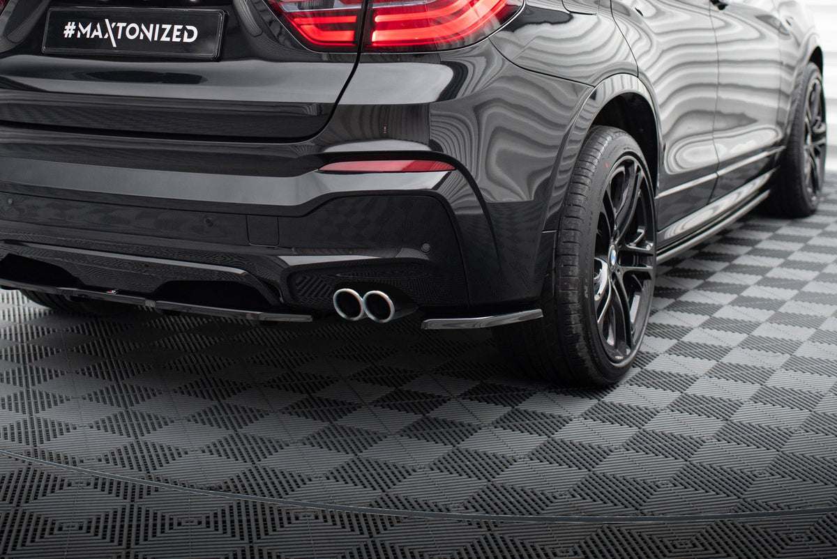 Splitters laterales traseros para BMW X4 M-PACK