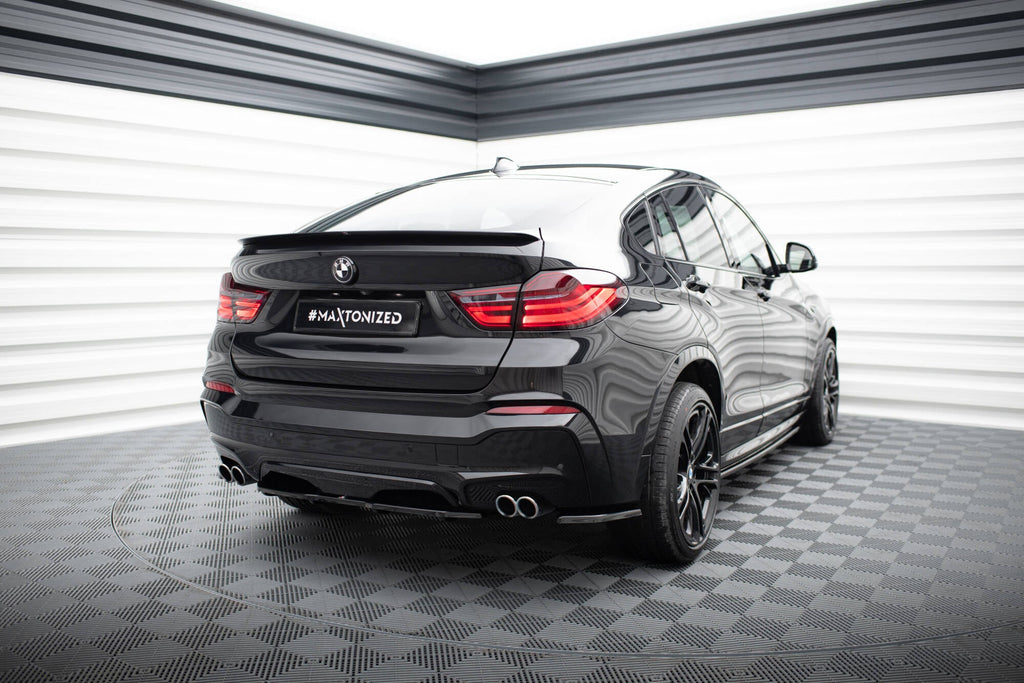 Splitters laterales traseros para BMW X4 M-PACK