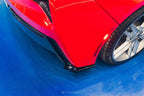 Splitters laterales traseros para Chevrolet Corvette Stingray C7