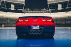 Splitters laterales traseros para Chevrolet Corvette Stingray C7