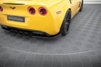 Splitters laterales traseros para Chevrolet Corvette Widebody C6