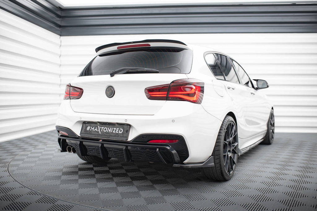 Splitters laterales traseros (para difusor trasero V.3) para BMW 1 M-Pack / M140i F20 Facelift