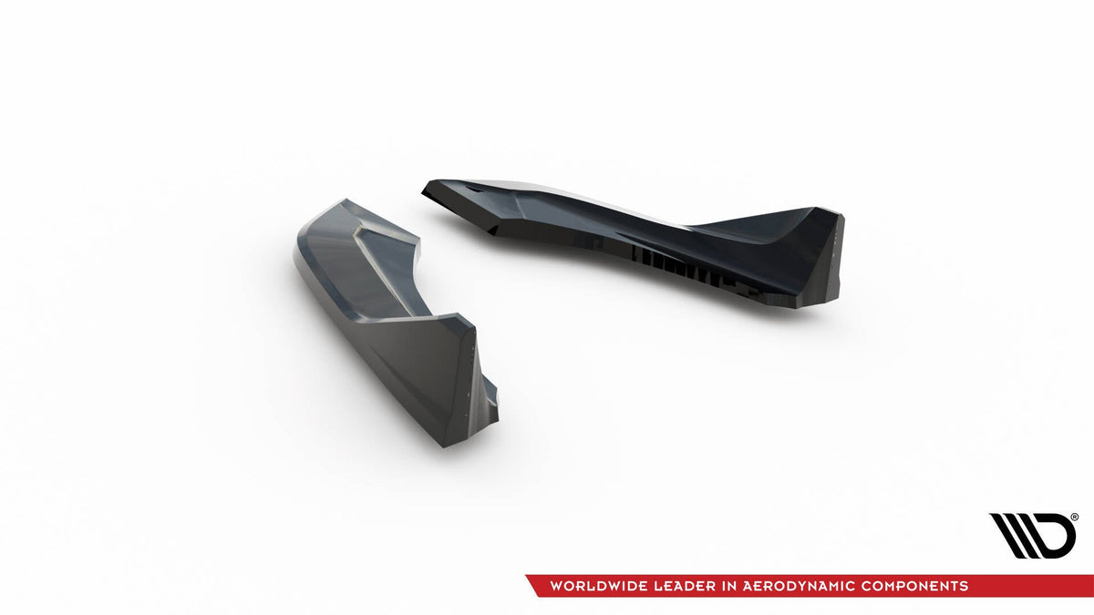 Splitters laterales traseros (para difusor trasero V.3) para BMW 1 M-Pack / M140i F20 Facelift