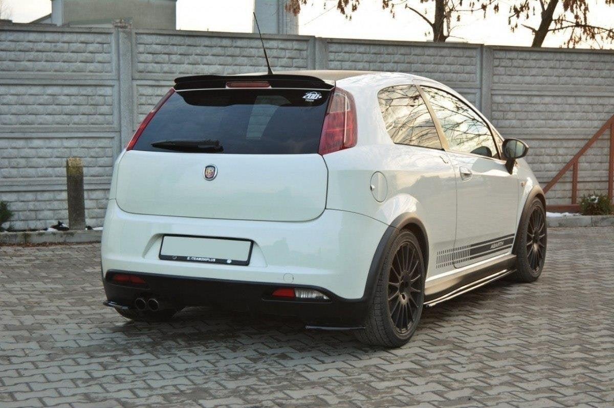 Splitters laterales traseros para Fiat GrandE Punto ABARTH