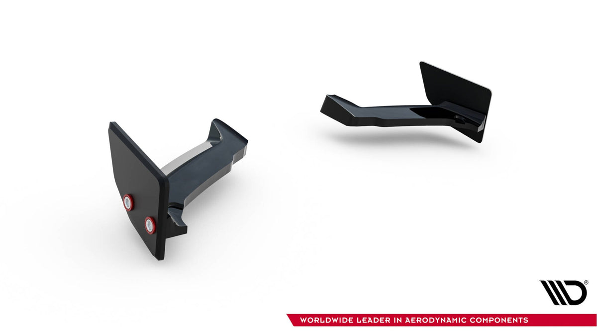 Splitters laterales traseros V.1 + flaps para Toyota GR Yaris Mk4 Facelift