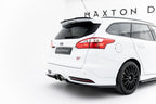 Splitters laterales traseros para Ford Focus ST Estate Mk3 / Mk3 Facelift