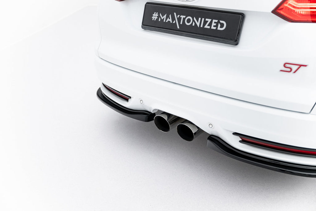 Splitters laterales traseros para Ford Focus ST Estate Mk3 / Mk3 Facelift