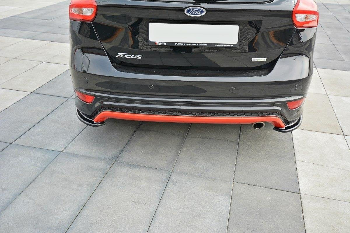 Splitters laterales traseros para Ford Focus ST-Line Mk3 Facelift