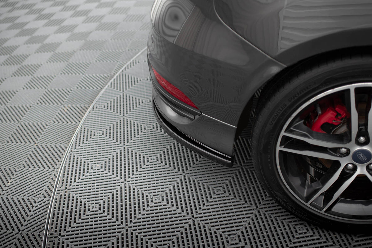 Splitters laterales traseros para Ford Focus ST Mk3 Facelift