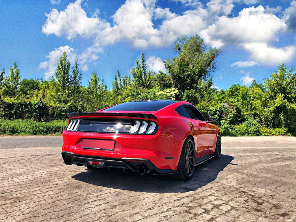 Splitters laterales traseros para Ford Mustang Mk. 6 Facelift