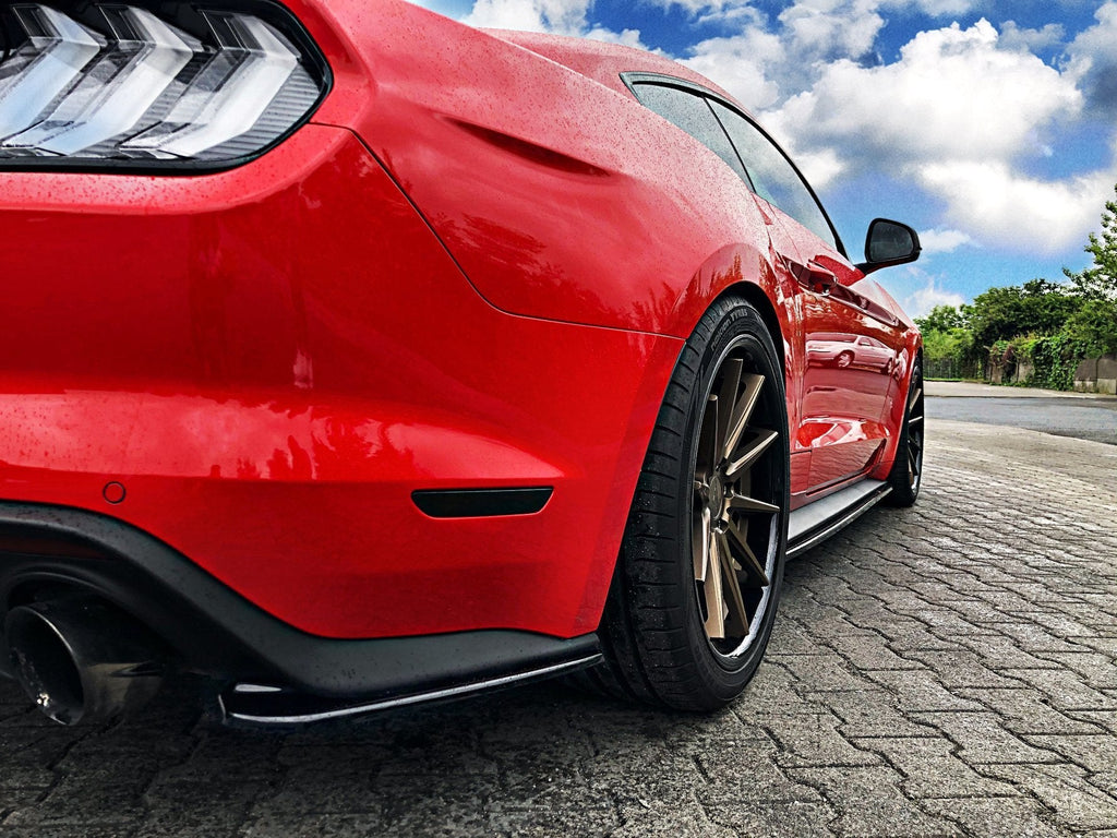 Splitters laterales traseros para Ford Mustang Mk. 6 Facelift