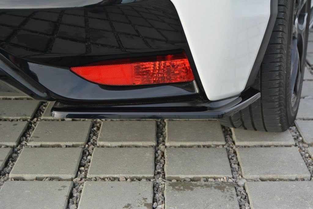 Splitters laterales traseros para Honda Civic Mk9 Facelift
