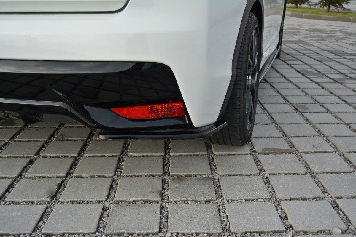Splitters laterales traseros para Honda Civic Mk9 Facelift