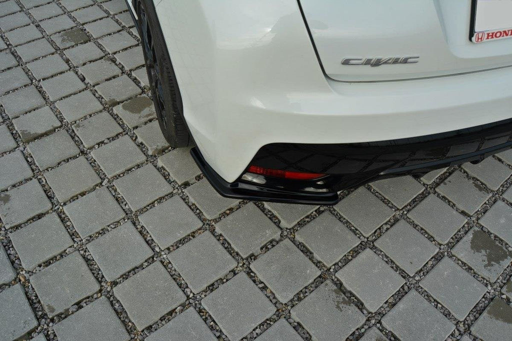 Splitters laterales traseros para Honda Civic Mk9 Facelift