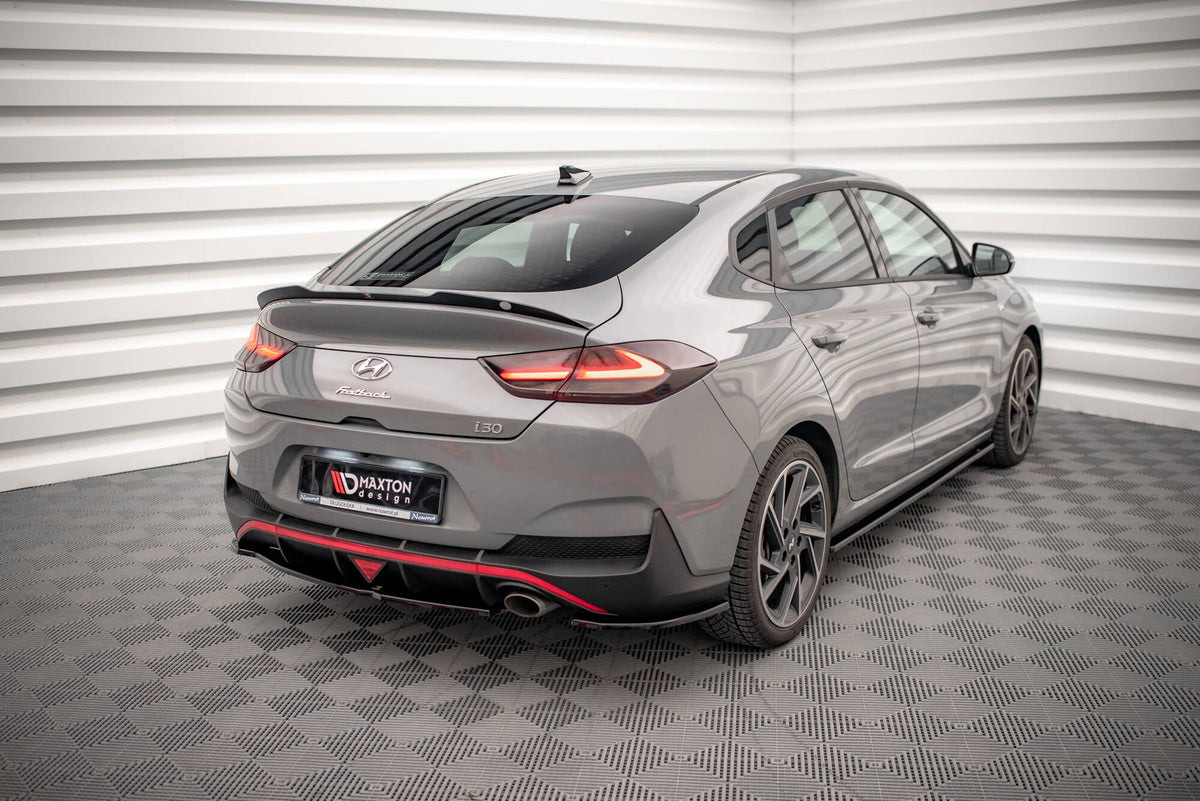 Splitters laterales traseros para Hyundai I30 Fastback N-Line Mk3 Facelift
