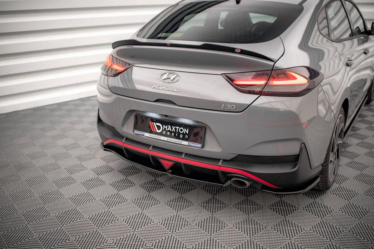 Splitters laterales traseros para Hyundai I30 Fastback N-Line Mk3 Facelift