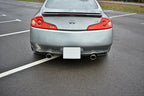 Splitters laterales traseros para Infiniti G35 Coupe