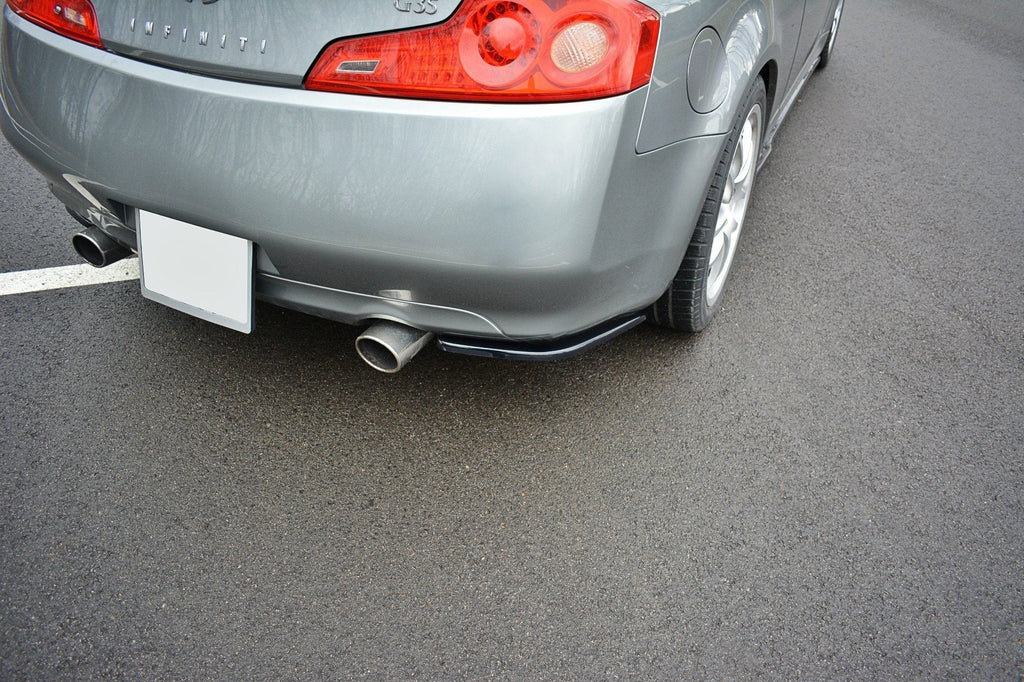 Splitters laterales traseros para Infiniti G35 Coupe