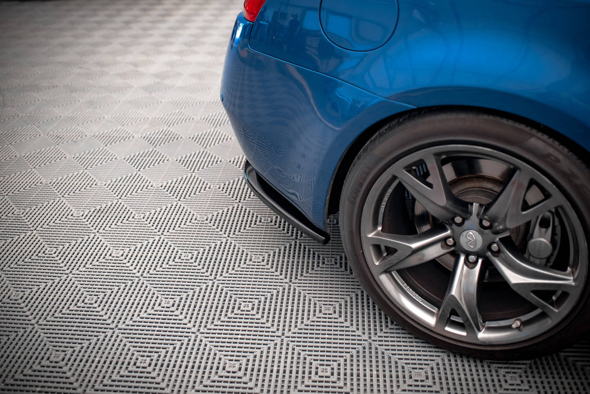 Splitters laterales traseros para Infiniti G37 Coupe