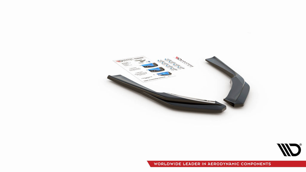 Splitters laterales traseros para Infiniti Q60 S Mk2