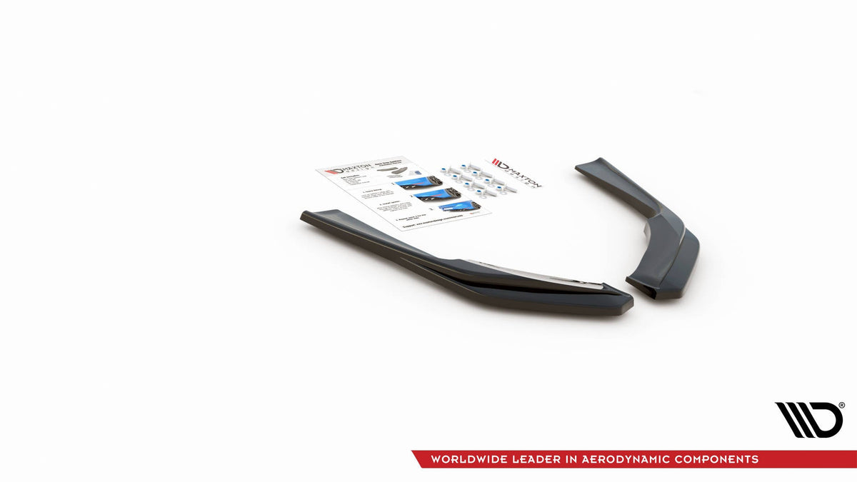 Splitters laterales traseros para Infiniti Q60 S Mk2